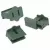 Female Socket, Black For 18 AWG SPT-2 Wire In-Line Slide-On
