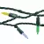 LED Light String, 4.8 W per String 25' Ultra Warm White Plastic Socket Commercial Standard Mini | MINI-50/6-G-UWW-S