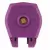 Quick Coupling Valve, 1"Female Red Brass 2-Piece with 1 Slot Locking Purple Lid