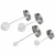 Cap Dauber, 3/4" DP Series