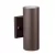 Up and Down Accent Deck Light, 1 W Wedge T5 LED Textured Architectural Bronze Aluminum