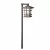 Path Light, 2.3 W Wedge T5 LED Aged Bronze Aluminum 35" Wire