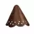 Deck Light, 0.86 W 3000K Integrated LED Textured Tannery Bronze Aluminum Hammered Roof
