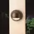 Deck Light, 0.86 W 2700K Integrated LED Textured Architectural Bronze Aluminum Half Moon