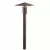 3.8 W 2700K Integrated LED Textured Architectural Bronze Aluminum 8" x 26.5" Path Light | KIC15803AZT27R