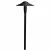 3 W 3000K Integrated LED Textured Black Aluminum Dome 8.25" x 22" Path Light | KIC15810BKT30R