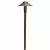 3 W 3000K Integrated LED Textured Architectural Bronze Aluminum Dome 6.25" x 22" Path Light | KIC15870AZT30R