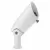 5.5 W 2700K Integrated LED Textured White Aluminum Small 35 Degrees Beam Flood Light | KIC16016WHT27