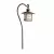 Path Light, 2.3 W Wedge S8 3155K LED Patina Bronze Brass