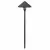 Path Light, 2.3 W Wedge S8 3156K LED Textured Black Aluminum
