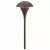 Path Light, 2.3 W Wedge S8 3156K LED Textured Tannery Bronze Aluminum