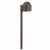 Path Light, 1.5 W Wedge S8 3156K LED Textured Architectural Bronze Aluminum 4" x 21"