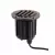 In-Ground Light, 7.2 W Bi-Pin MR-16 Incandescent Centennial Brass with Brass Rock Guard