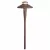 3.8 W 3000K Integrated LED Textured Tannery Bronze Aluminum Path Light | KIC15801TZT30R