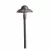 3.8 W 3000K Integrated LED Textured Architectural Bronze Aluminum Pierced Dome Path Light | KIC15857AZT30R