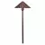 2 W 3000K Integrated LED Textured Tannery Bronze Aluminum Hammered Roof Path Light | KIC15871TZT