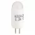 1 W Bi-Pin G4 Single Ended T3 80 85 Lumens Delivered 2700K Integrated LED 180 Degrees Lamp | KIL18200