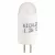 1 W Bi-Pin G4 Single Ended T3 80 85 Lumens Delivered 3000K Integrated LED 180 Degrees Lamp | KIC18201