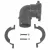 3" x 3" IPSSpigot x Bell End Ductile Cast Iron L90 Series 90 Degrees Adapter | LEML9033SB