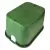 14" x 19" Rectangular Green Box Irrigation Control Valve Standard with Overlapping Green Cover Valve Box | NDB114BC