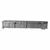 48" x 10" x 6.69 - 7.02" Light Gray Channel Drain Section | NDDDS099