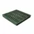 12" X 12" Square Hdpe Green Catch Basin Flat Drain Grate |  1212