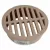 4" Round Sand Flat Drain Grate | NDS13S