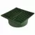 7" x 7" Square Green Flat Drain Grate | NDS772
