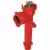 2" Spigot x Gasket 18" Epoxy Coated Ductile Iron 350 psi LV Series Lateral Angle Valve | LEMLV218