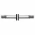 7/16" x 21" Threaded Galvanized Steel Coupled Pump Rod | MRLPRG716X21TC