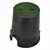 NDS Valve Box, 6" Black Irrigation Control Valve W/Overlapping Green Cover | 107BC
