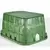 NDS Valve Box, 13" X 20" Rectangular Green Box Irrigation Control Valve Jumbo | 318BC