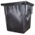 24" X 24" Square 2-Outlet Black Catch Basin |  2400NDS