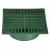 8" x 8" Square Green Flat Drain Grate | NDS882