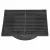 9" x 9" Square Black Flat Drain Grate | NDS970