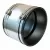 4" x 4.07" Clay x Cast Iron PVC 1002 RC Series Flexible Strong Back Repair Coupling | NHPSBCP040CP