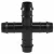 17 x 17 x 17 x 17 mm Barb XF Series Cross | RBXXFDCROSS