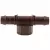 17 mm x 17 mm x 1/2" Barb x FPT XF Series Low Profile Tee | RBXXFFTFA050