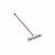 60" Red, Powder Coated Aluminum Handle 17" Steel Plug Blade Landscape Contractor 16 Tine Bow Rake | STR42604