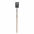 7" x 12" Blade 16 ga Hardwood Handle Forward Turned Step Garden Spade | STR49153