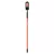 4" Blade 11 ga Orange Professional Grade Fiberglass Handle Trenching/Cleanout 35 Degrees Angle Head Shovel | STR89134