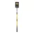 7.5" x 12" Blade 14 ga Premium Fiberglass Handle Garden Rear Rolled Step Spade Shovel | STRS705