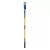 3" Blade 16 ga Yellow Premium Fiberglass Handle 28 Degrees Angle Head Trenching Shovel | STRS708