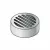 4" Round White Drain Grate | SDPGR040