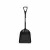 14 x 17" Poly Blade Polymer Handle 1-Piece Mold Eastern Pattern Scoop | STR49910