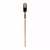4" Tempered Steel Blade 14 ga Precision Lathe Turned American Ash Wood Handle Trenching/Cleanout Forward Turned Step Open Back Shovel | STR89044