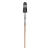 14" Blade 48" Precision Lathe Turned Hardwood Handle 16 ga Forward Turned Step Drain Spade | STRSVLD20
