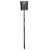 9.5" x 11.5" Blade Blue Professional Grade Fiberglass Handle SquareForward Turned Step Point Shovel | STRSVLS41