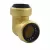 90 Degrees 1" x 1.5" Compression 207 Series TecTite Push-Fit, Lead-Free Brass Elbow | TCT10155482
