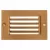 4.5" x 2 .93" Architectural Bronze Polymer For SLB Box Half Step Light Cover | ULSSLC1110AZ
